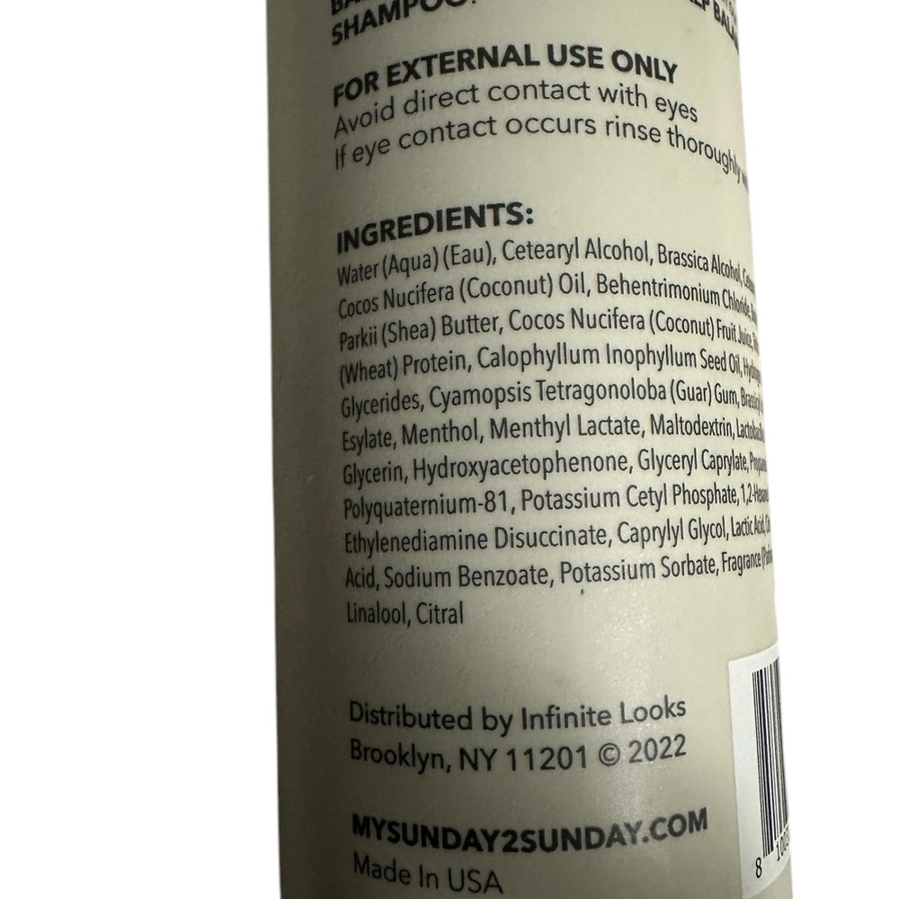 SUNDAY II SUNDAY Signature Replenishing Conditioner I For Dry Damaged Hair NEW - Picture 3 of 3
